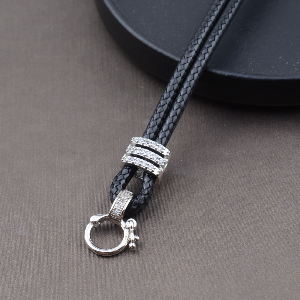 149精工百搭万能扣黑绳