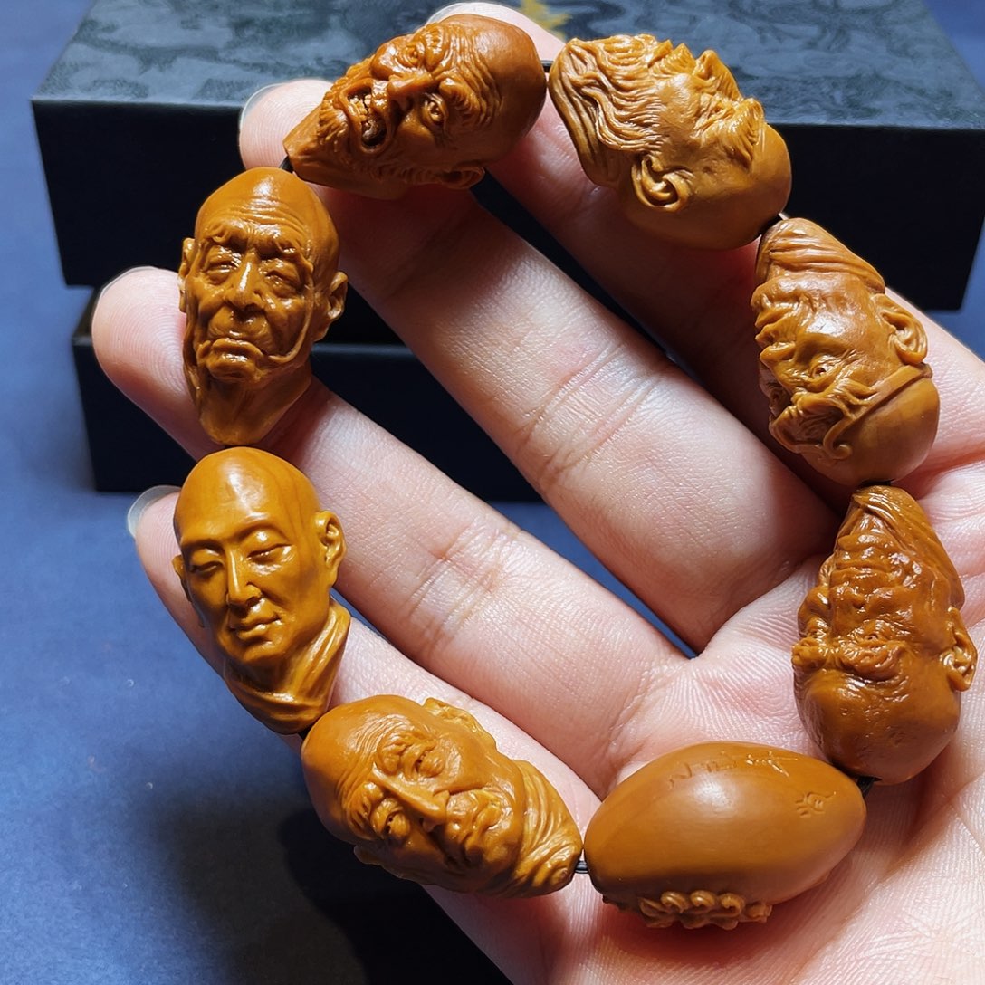 吊坠橄榄核橄榄核七星罗汉