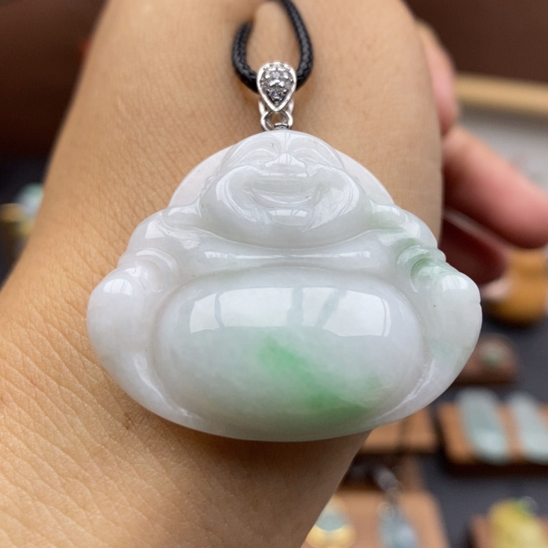 【闪购商品】颈饰银S925镶嵌翡翠3