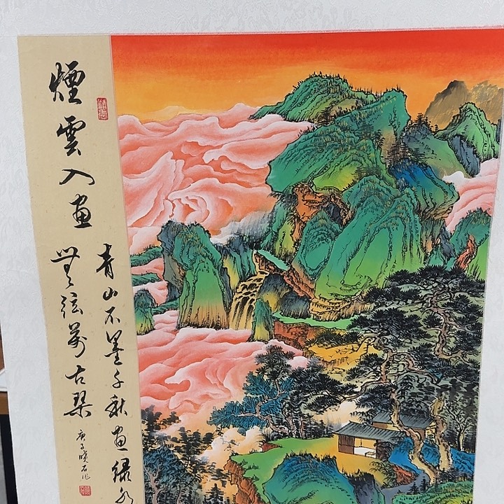 国画书法作品多次参加全国