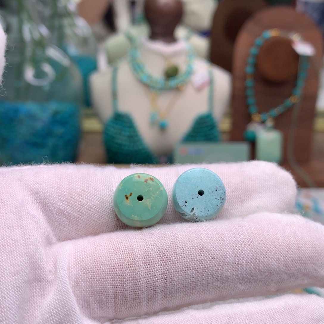 绿松石未镶嵌配饰