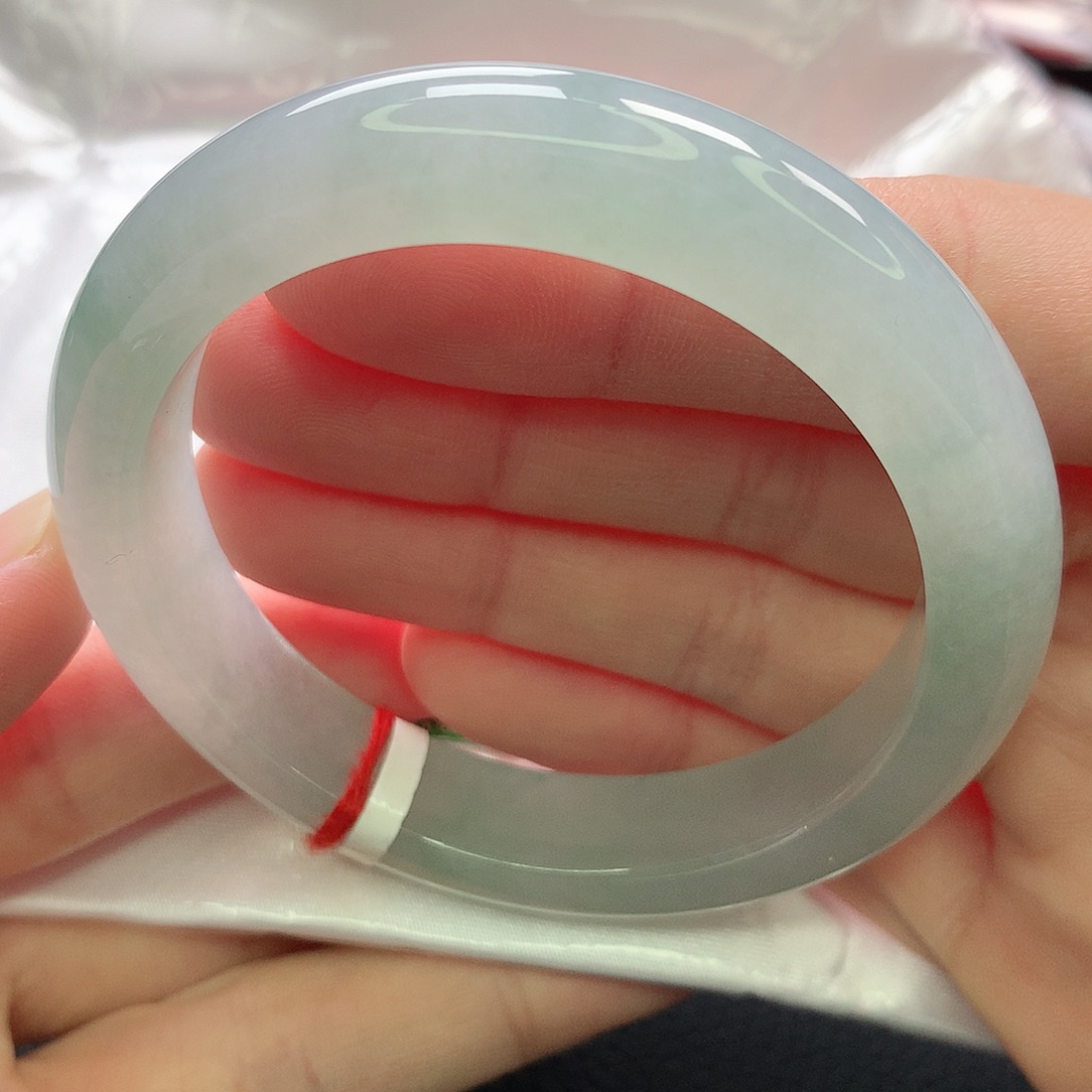 翡翠未镶嵌手镯缅甸5253