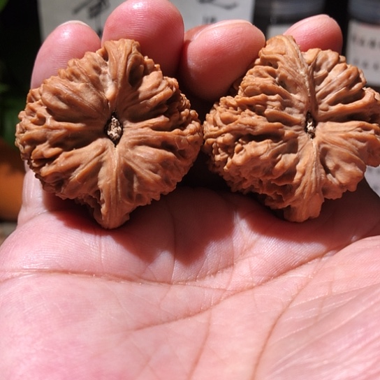 抚***料吊坠文玩核桃南疆石手把件