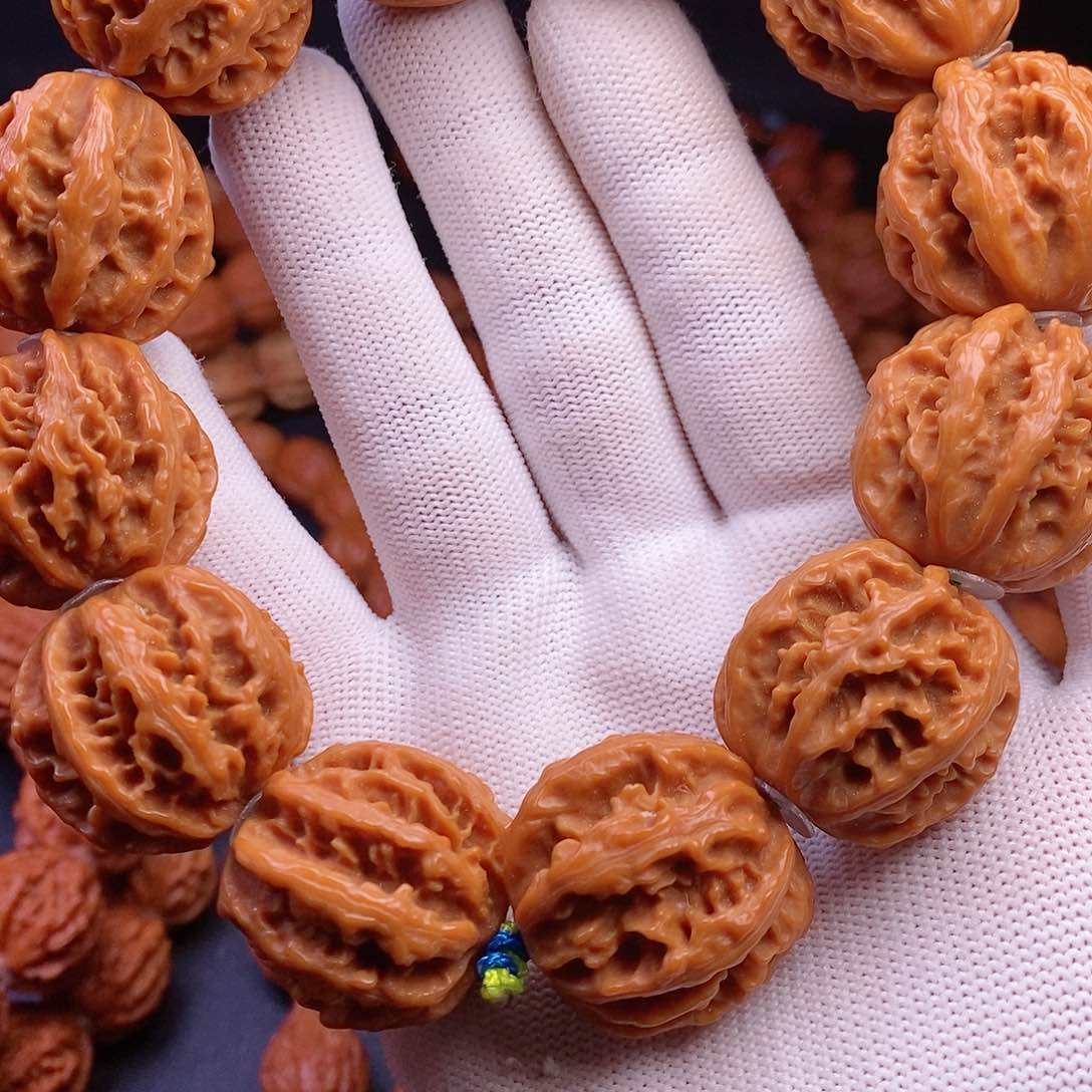 【闪购商品】文玩核桃吊坠粗筋麻花28