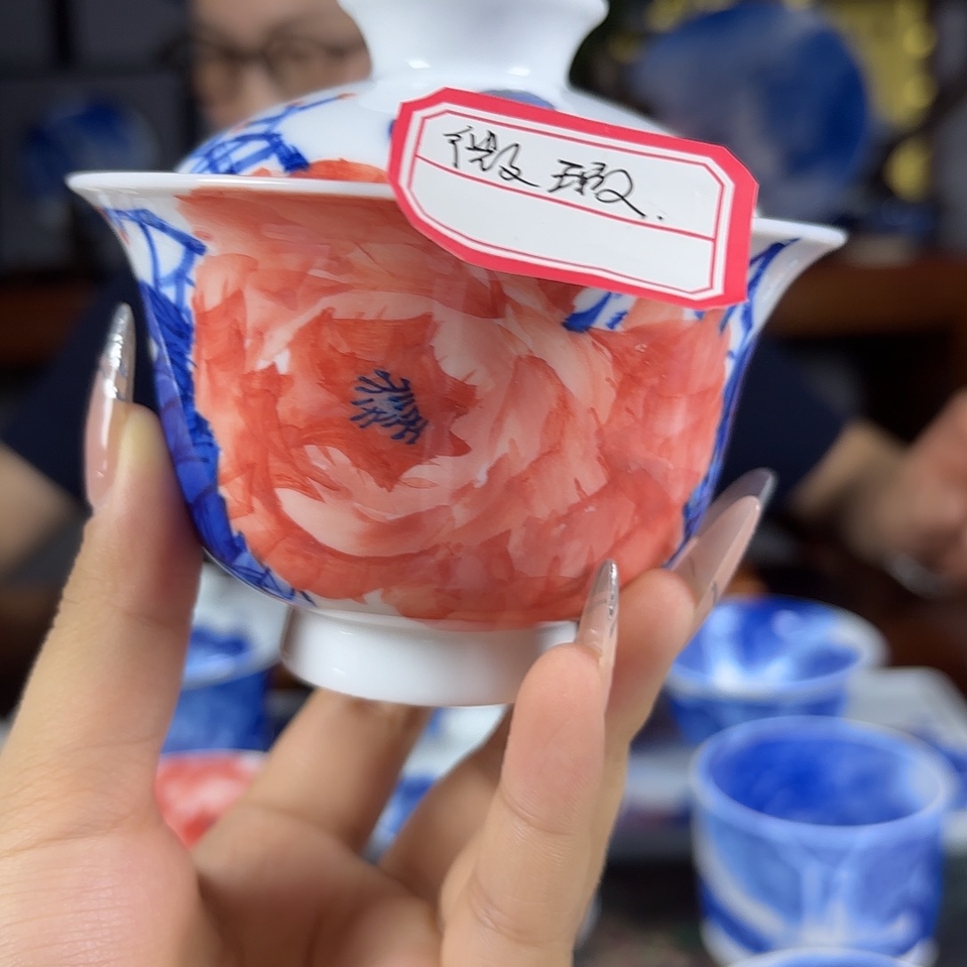国一王老师手绘牡丹