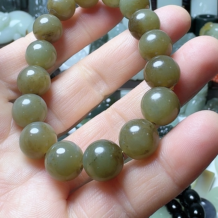 和田玉（糖玉）手链未镶嵌