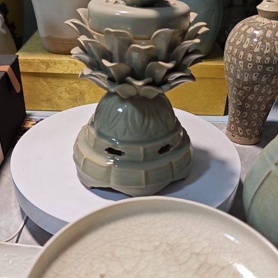 精品花瓶底托盘子