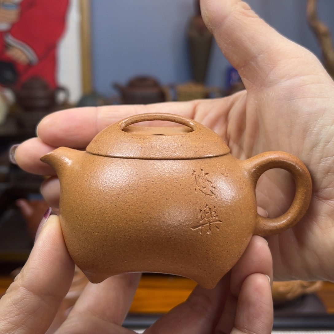 紫砂茶具半手工制作