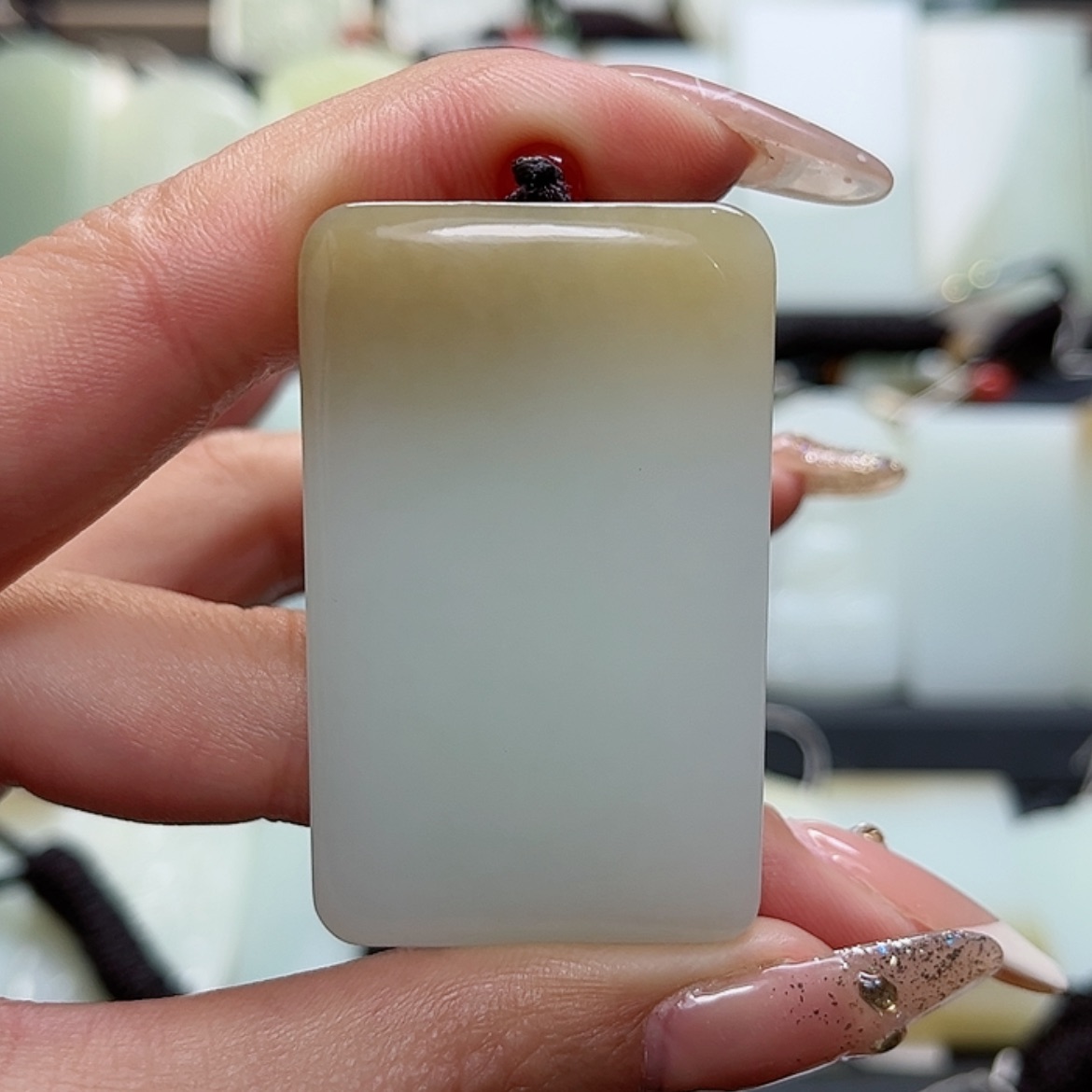 【闪购商品】颈饰未镶嵌和田玉平****3