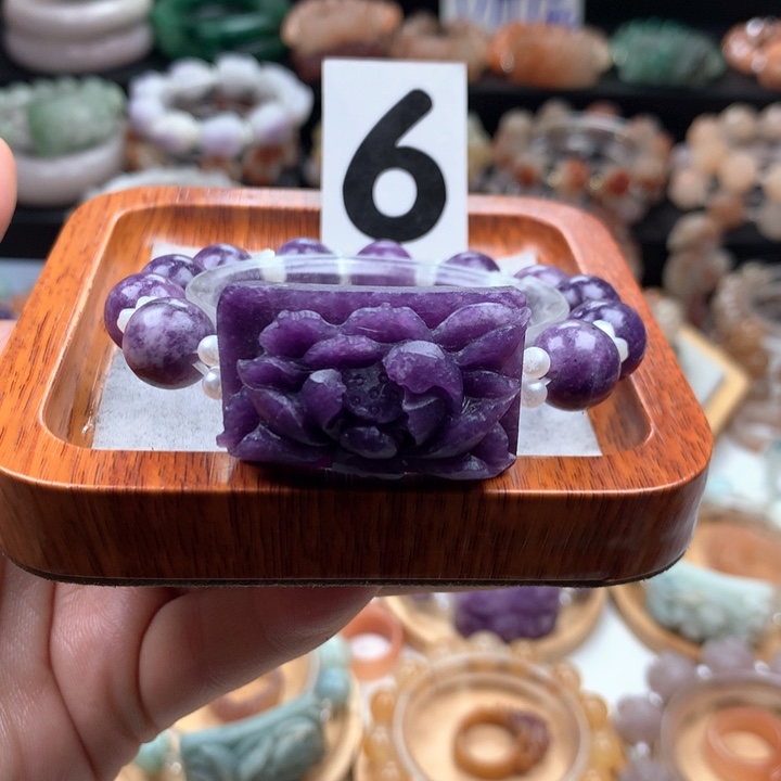 石英质玉手链未镶嵌