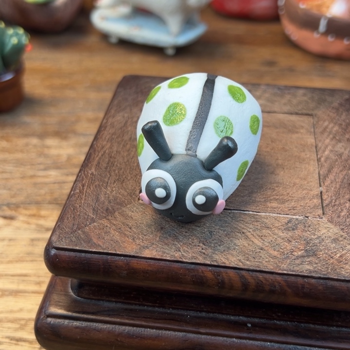 陶摆件小镇青花每日有新品