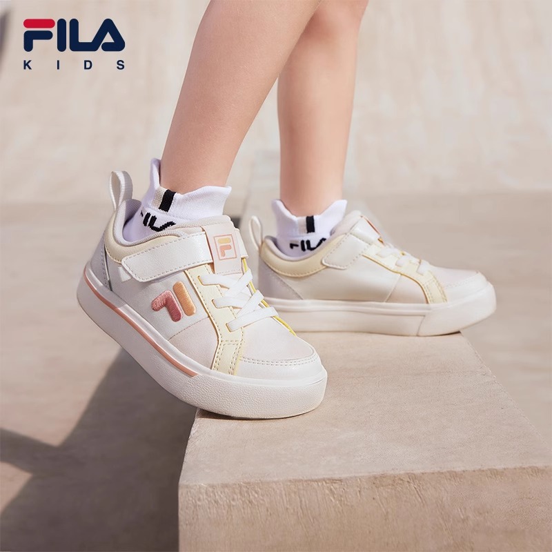 【斐乐休闲鞋】2025年春夏小童时尚运动舒适经典板鞋K54B421301