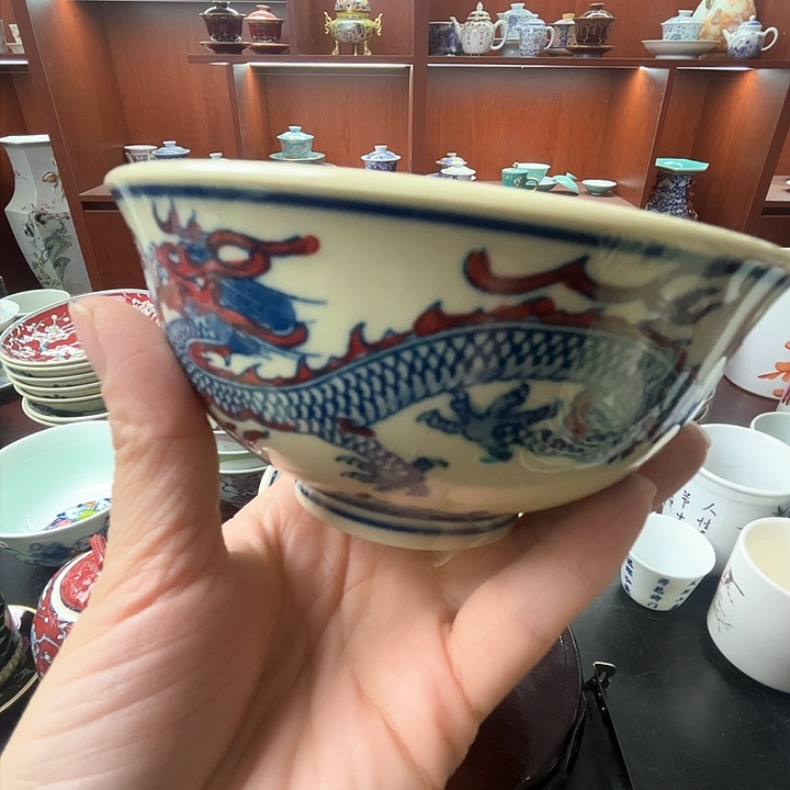 摆件景德镇陶瓷茶具摆件日用瓷106