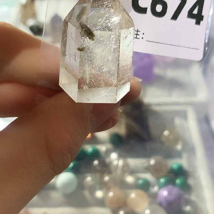 未镶嵌水晶珠宝半成品天然水晶C74