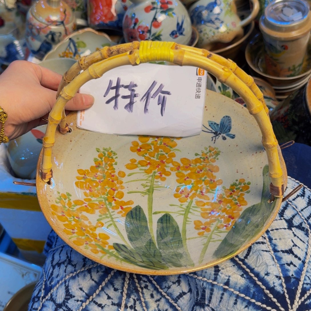 瓷片景德镇陶瓷手工手绘