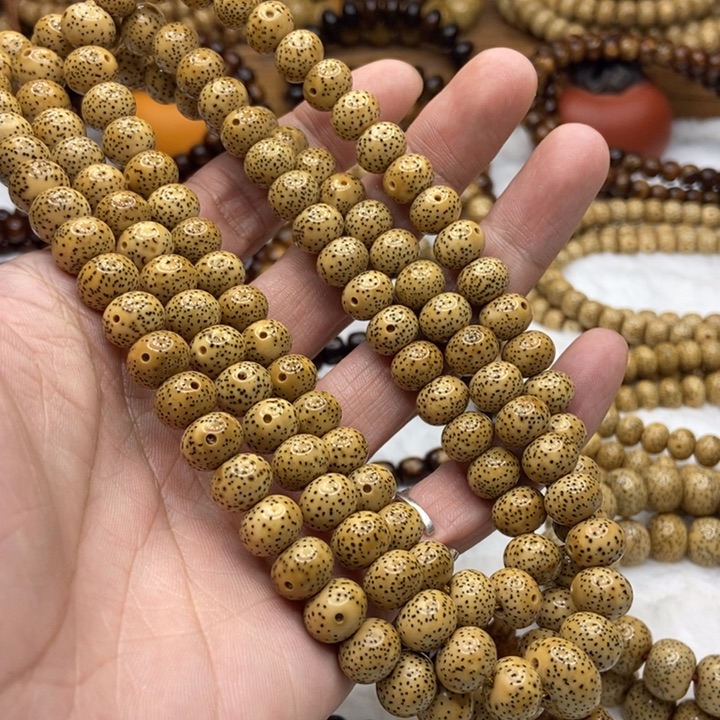 星月菩提手串天然陈子8-10