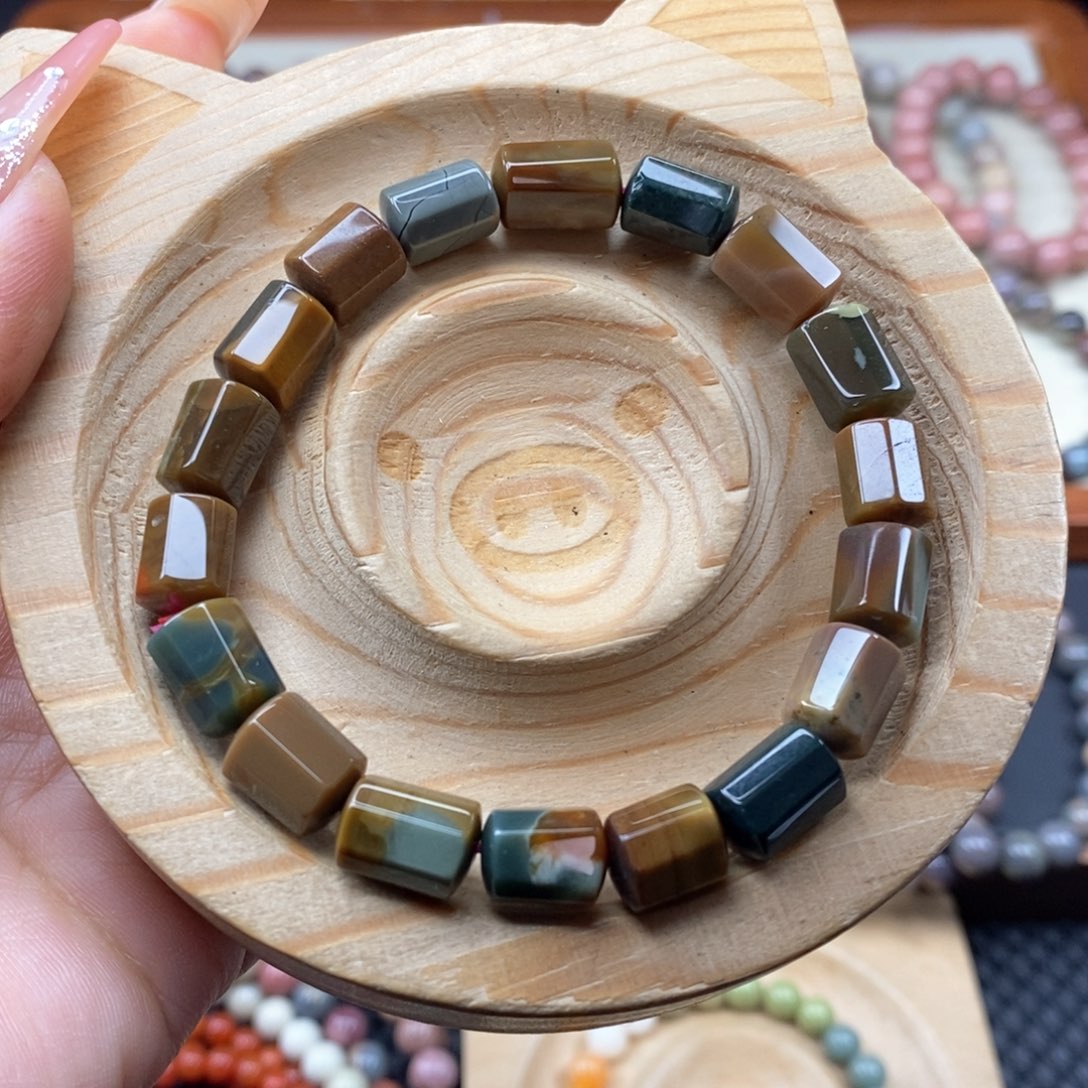 石英质玉手链未镶嵌小***觉