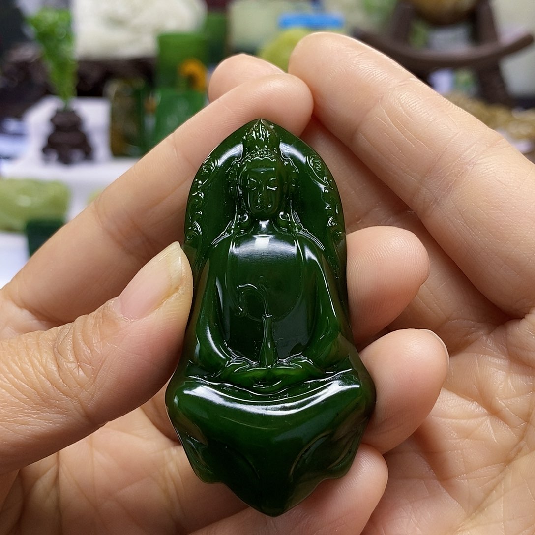 未镶嵌和田玉挂件秋*