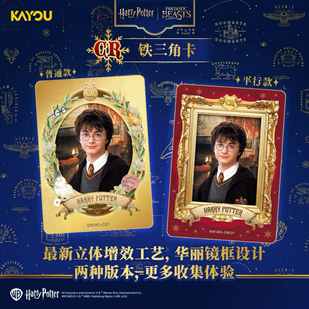 【哈利波特大巫师】哈利波特巫师典藏卡启程版第1弹