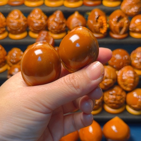 核桃手串/手链心***_橄榄核