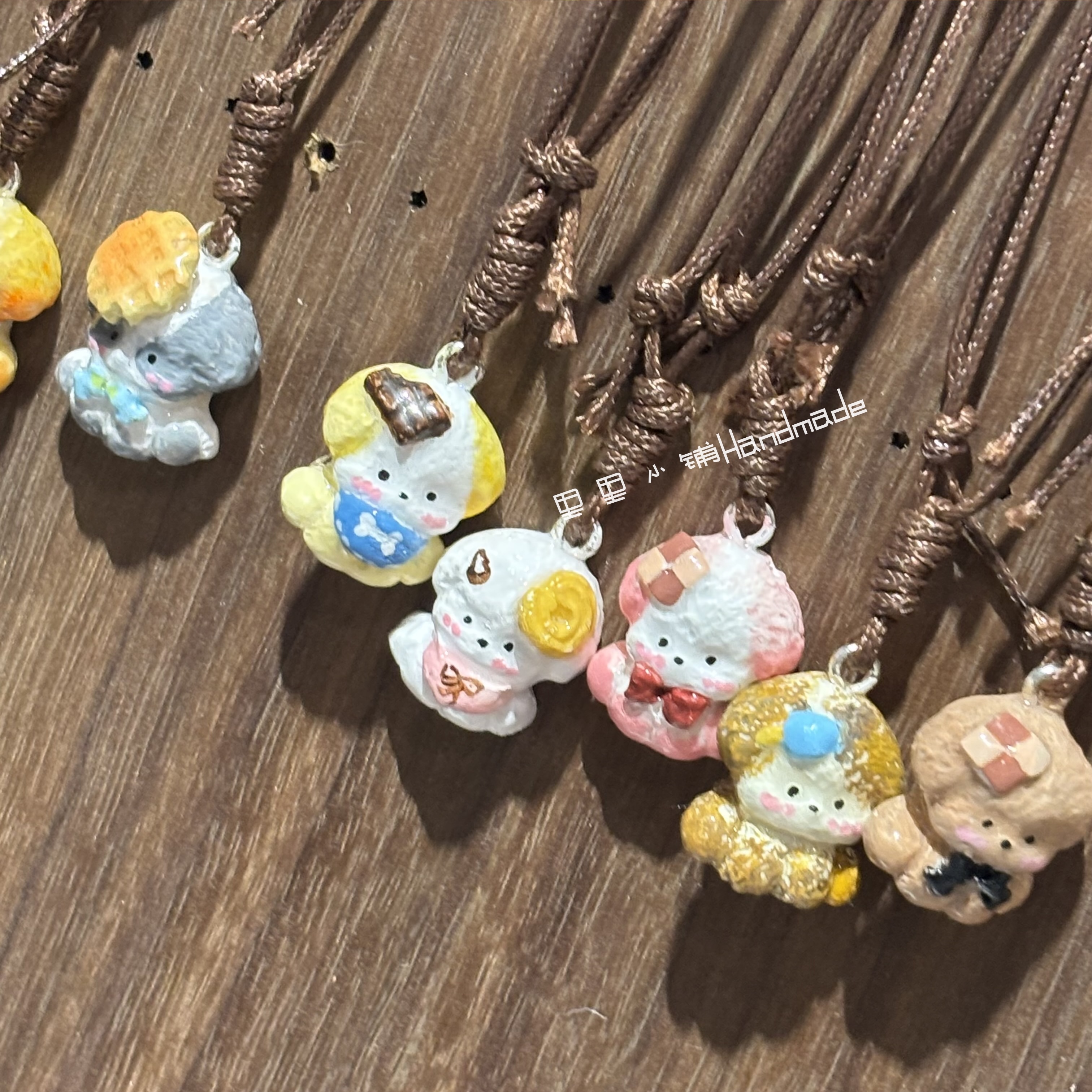 手作石塑粘土项链【直播自选】（默认微瑕 no退换）