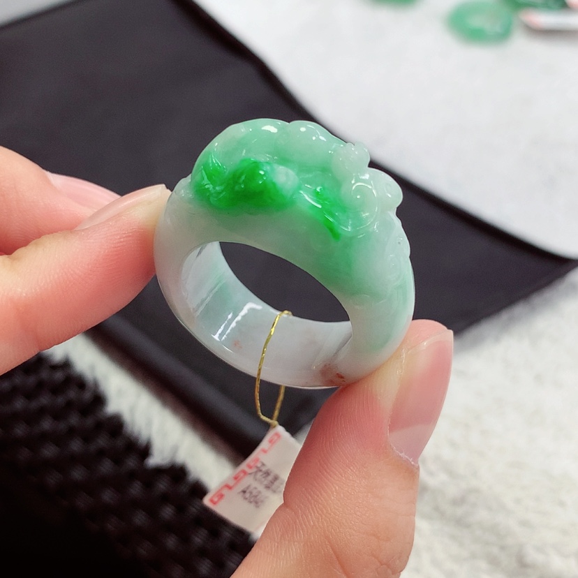 【闪购商品】未镶嵌戒指翡翠25/26号