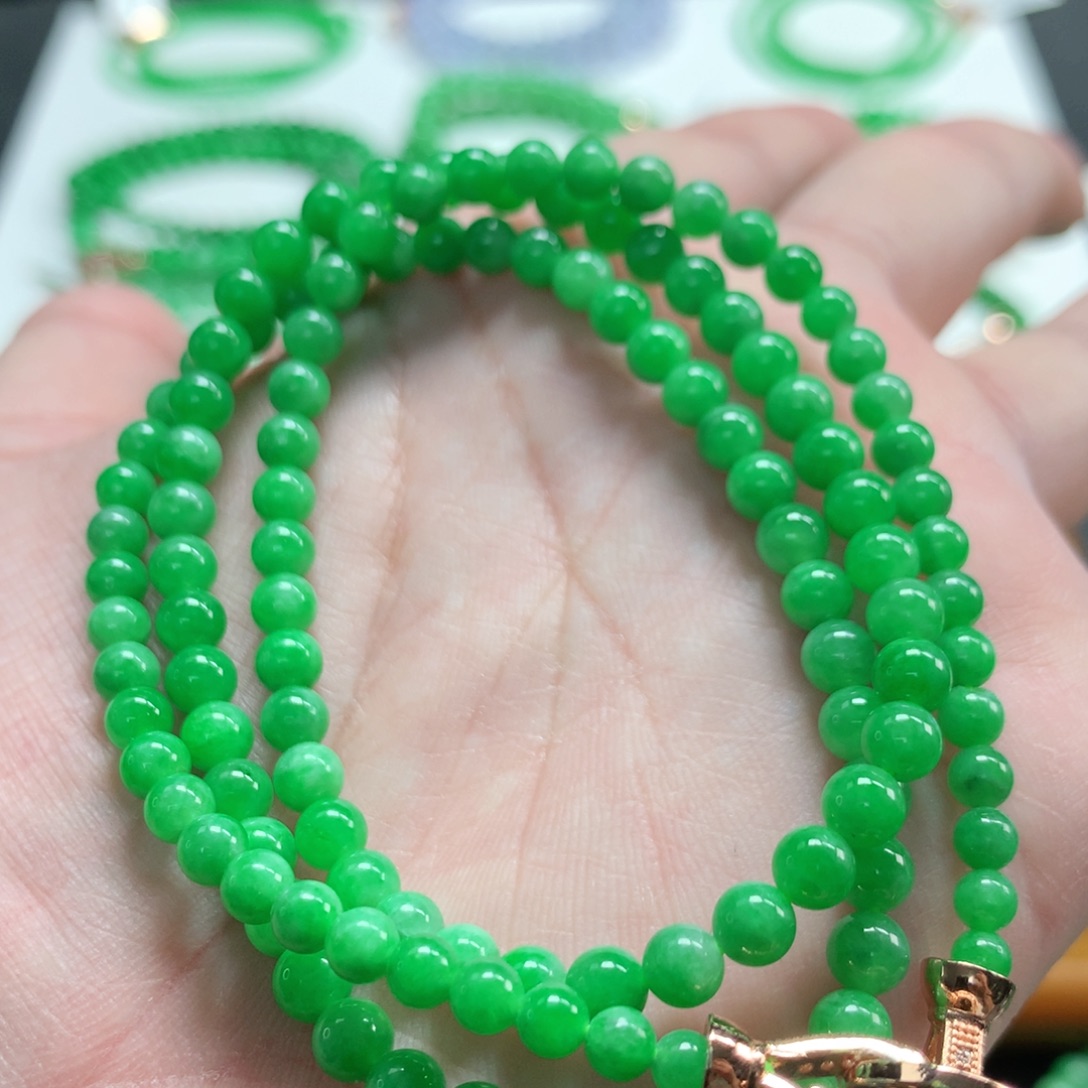 翡翠未镶嵌手链翡翠