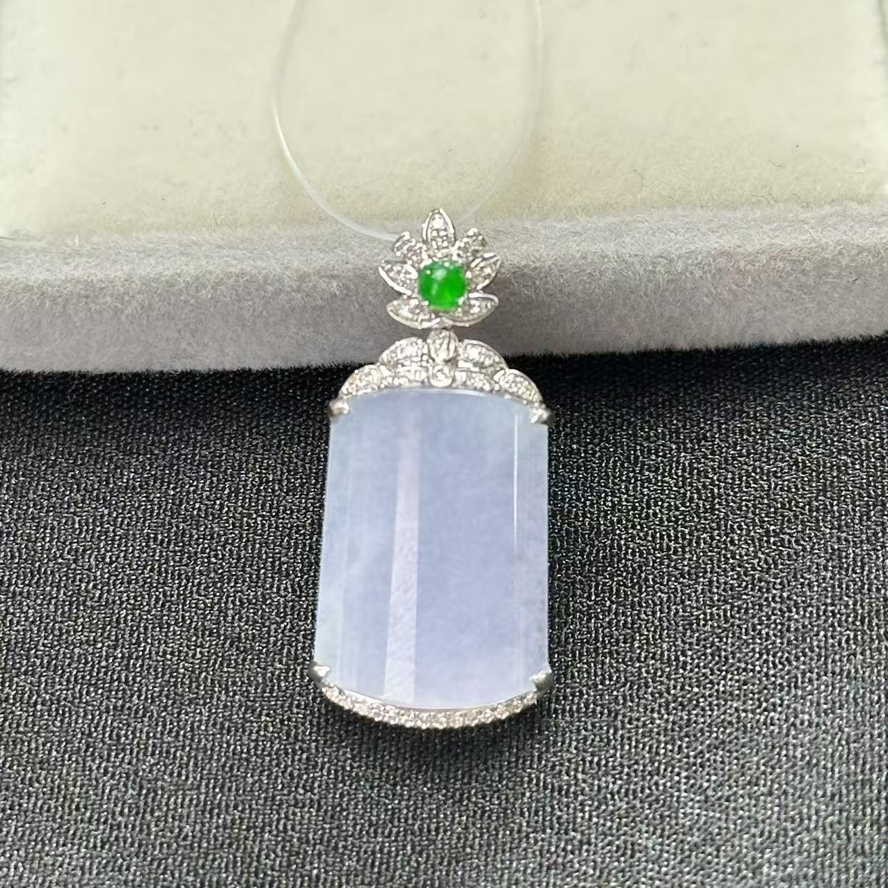 【睿泽鉴宝】18K翡翠颈饰  FZB0118-44