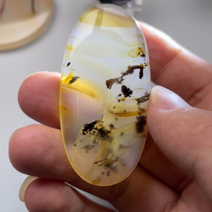 玛瑙/玉髓颈饰未镶嵌大*鹅