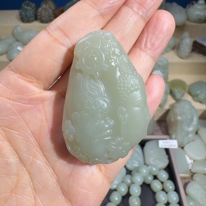 和田玉挂件未镶嵌