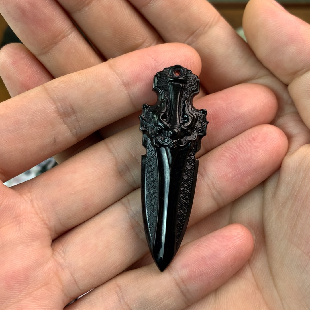 N***…和田玉未镶嵌颈饰