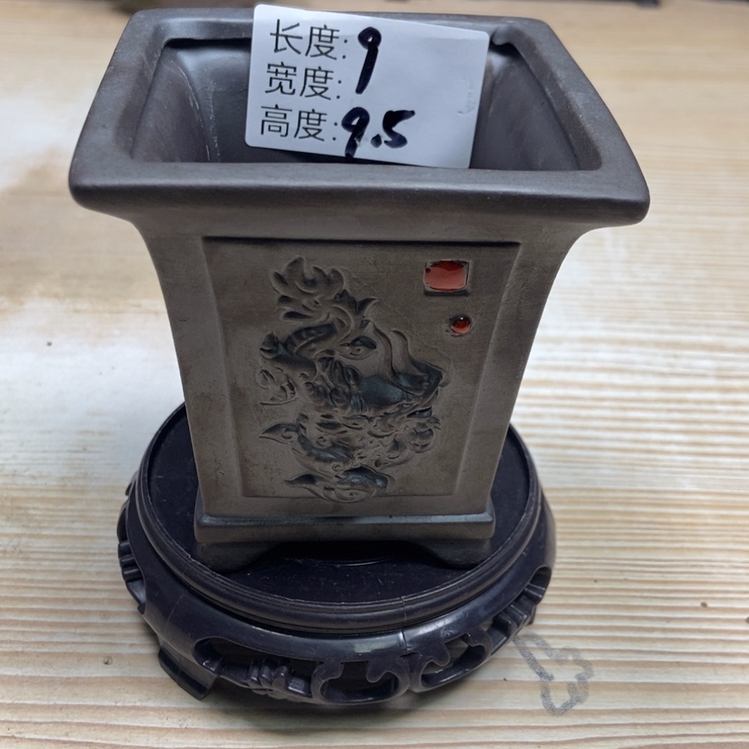 瓷片陶瓷花盆陶瓷艺术