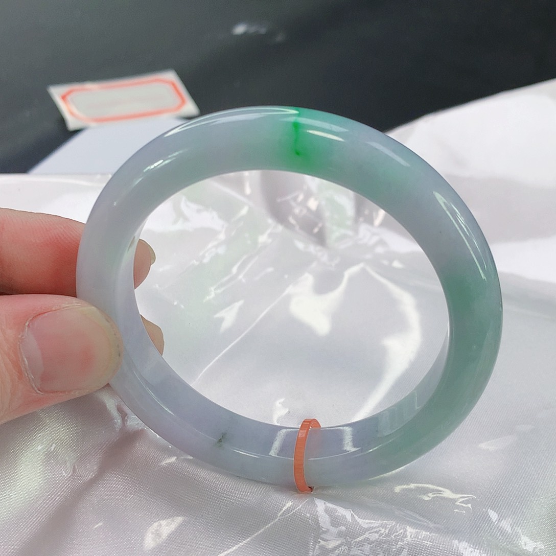 翡翠手镯未镶嵌809缅甸天然翡翠A货