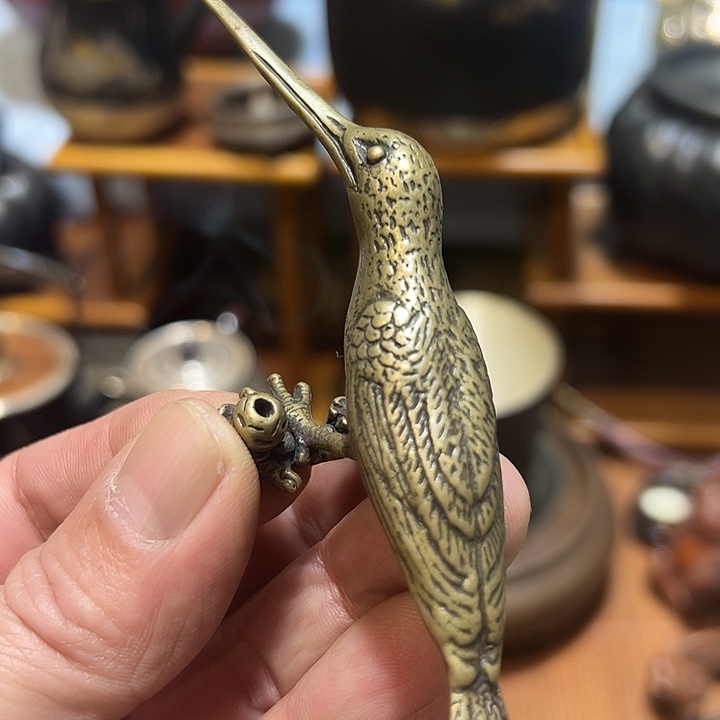 铜中古工艺品摆件