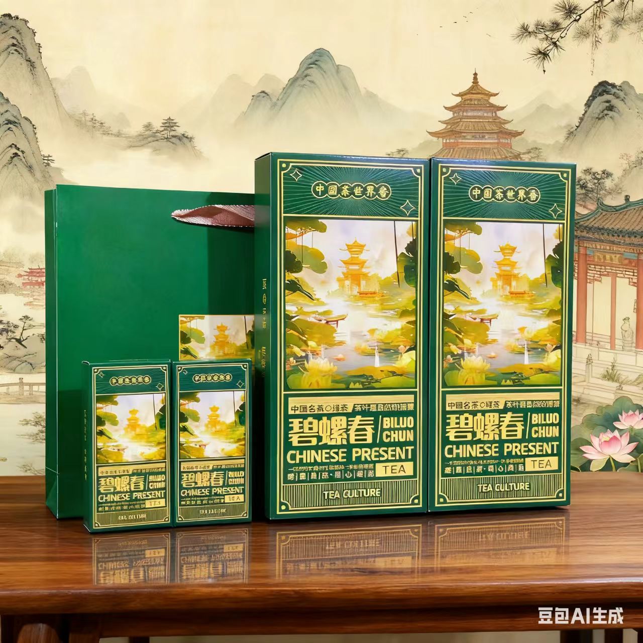 【2条】带礼袋碧螺春