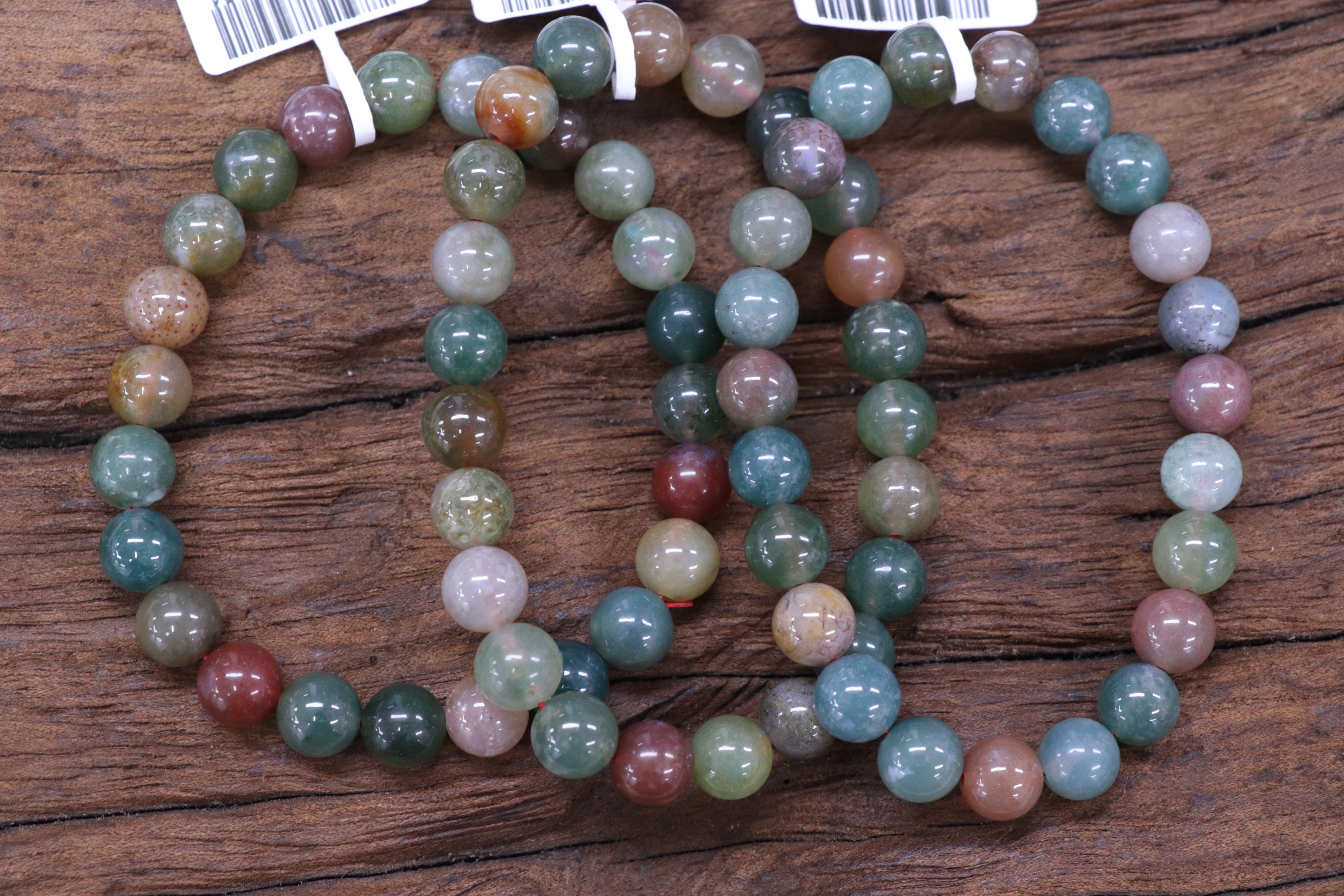 原矿无优化玛瑙蒲缥草花多宝单圈8mm多样性发一件