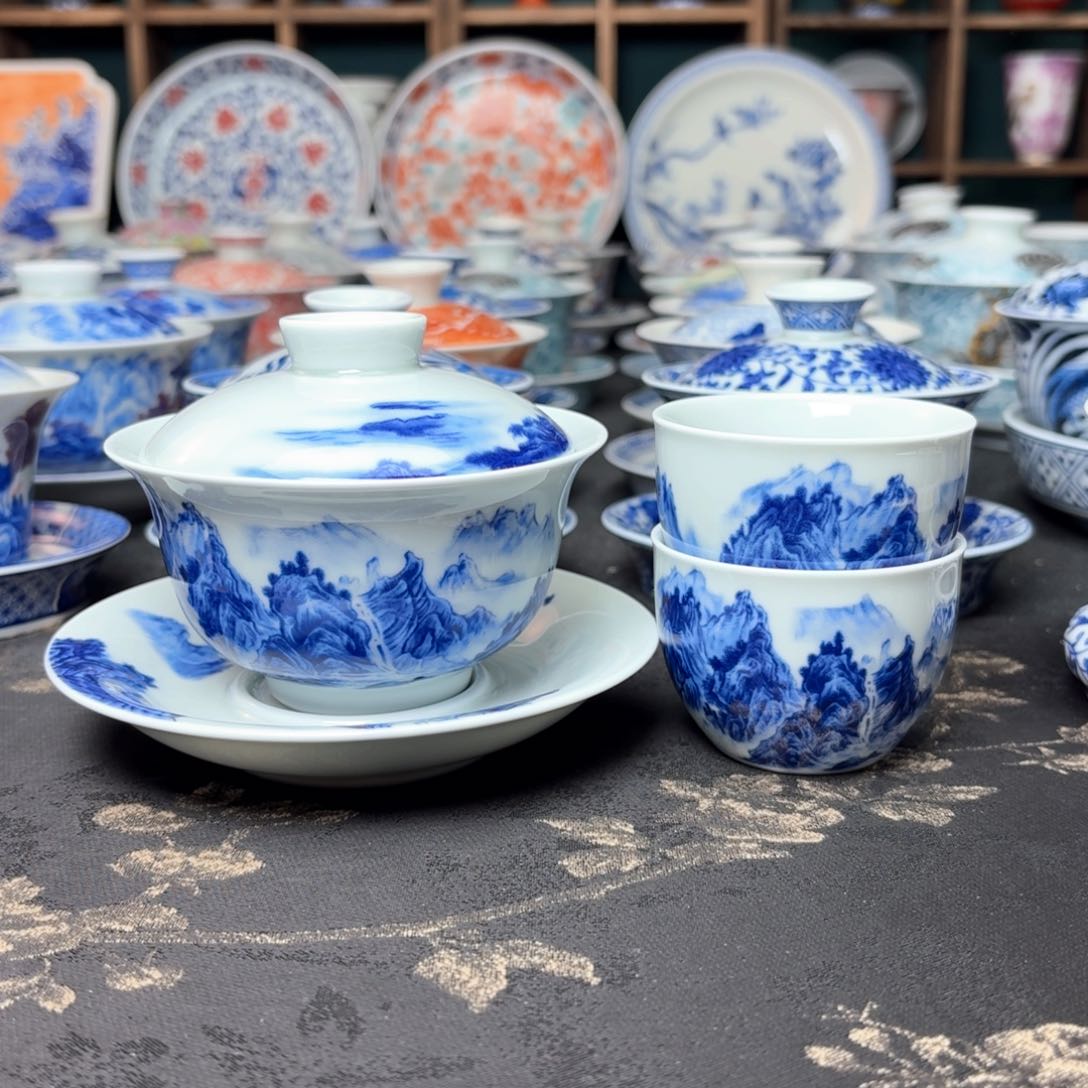 杯子景德镇陶瓷茶具套装8888888888