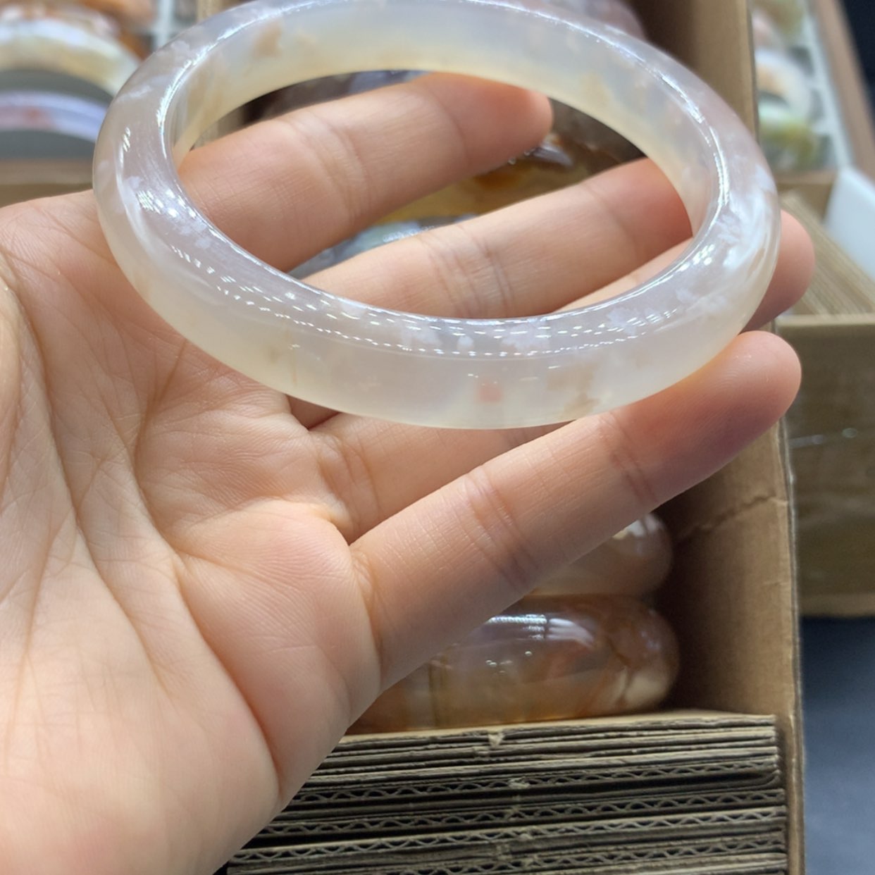 【闪购商品】玛瑙/玉髓颈饰未镶嵌道**风