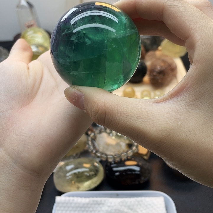 发晶未镶嵌珠宝半成品372水晶