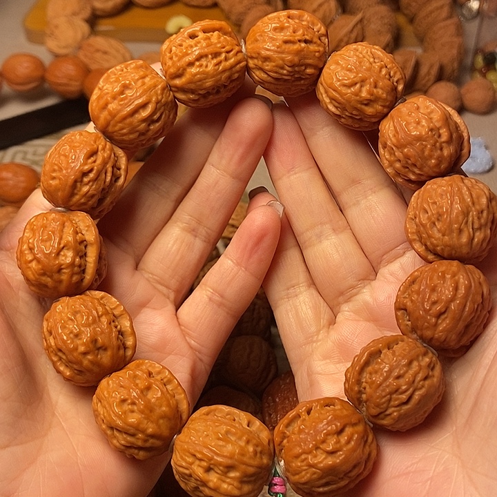 文玩核桃手串蚂蚁纹