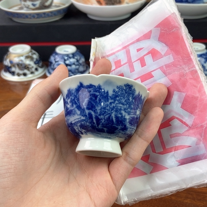 杯景德镇手绘陶瓷艺术