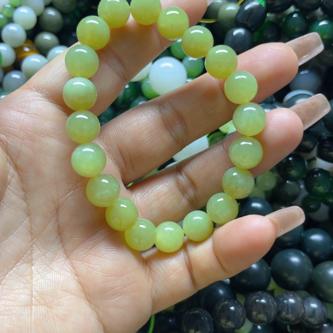 和田玉手链未镶嵌