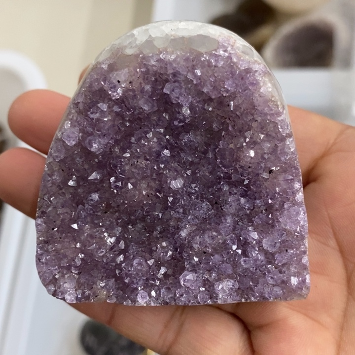 珠宝半成品未镶嵌紫晶