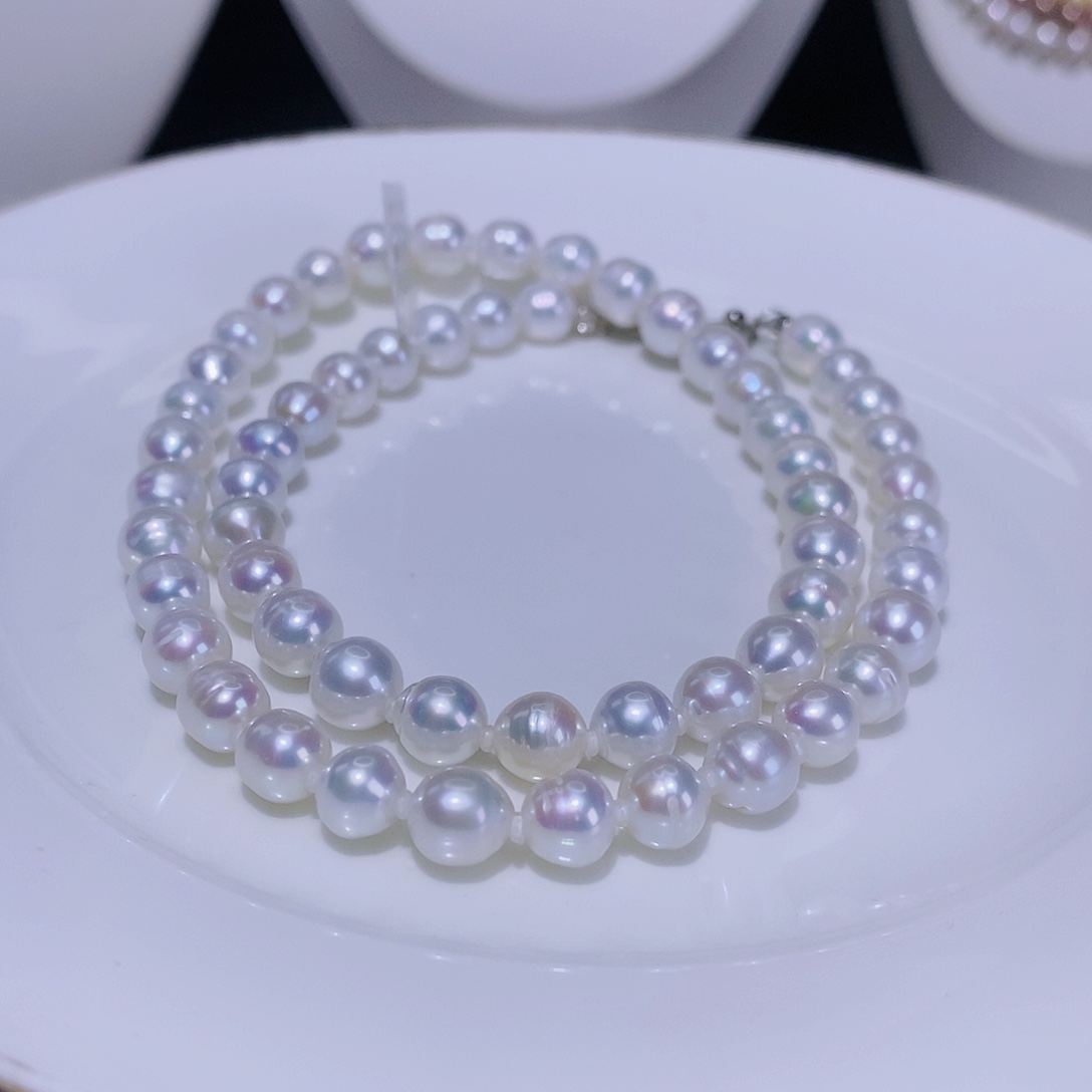 淡水珍珠颈饰合金