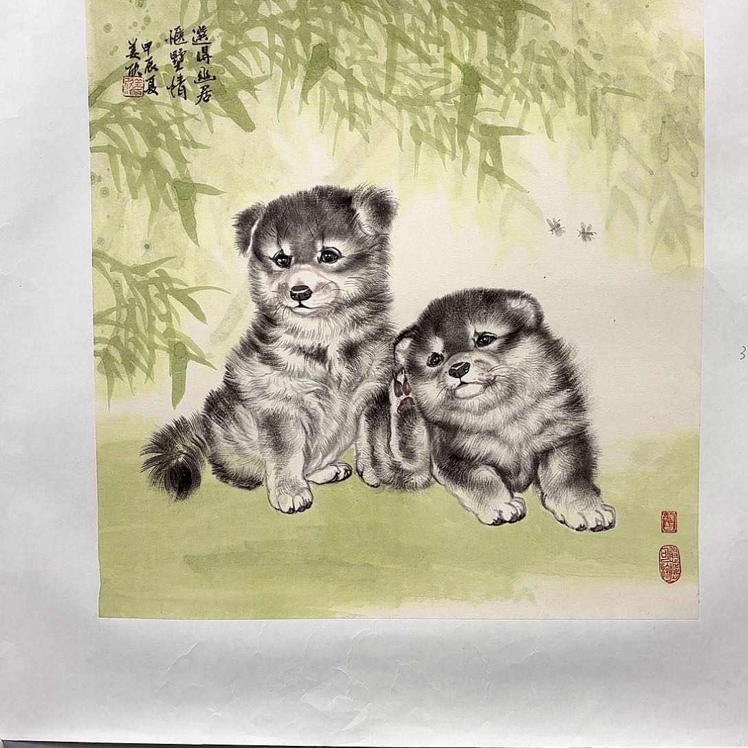 国画国画纯手绘作品请放心去藏