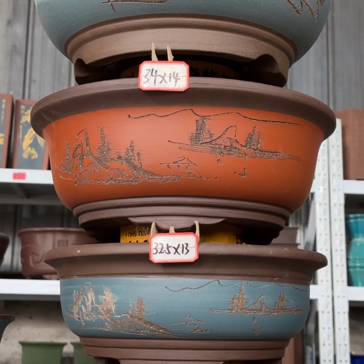 紫砂花盆              116-4