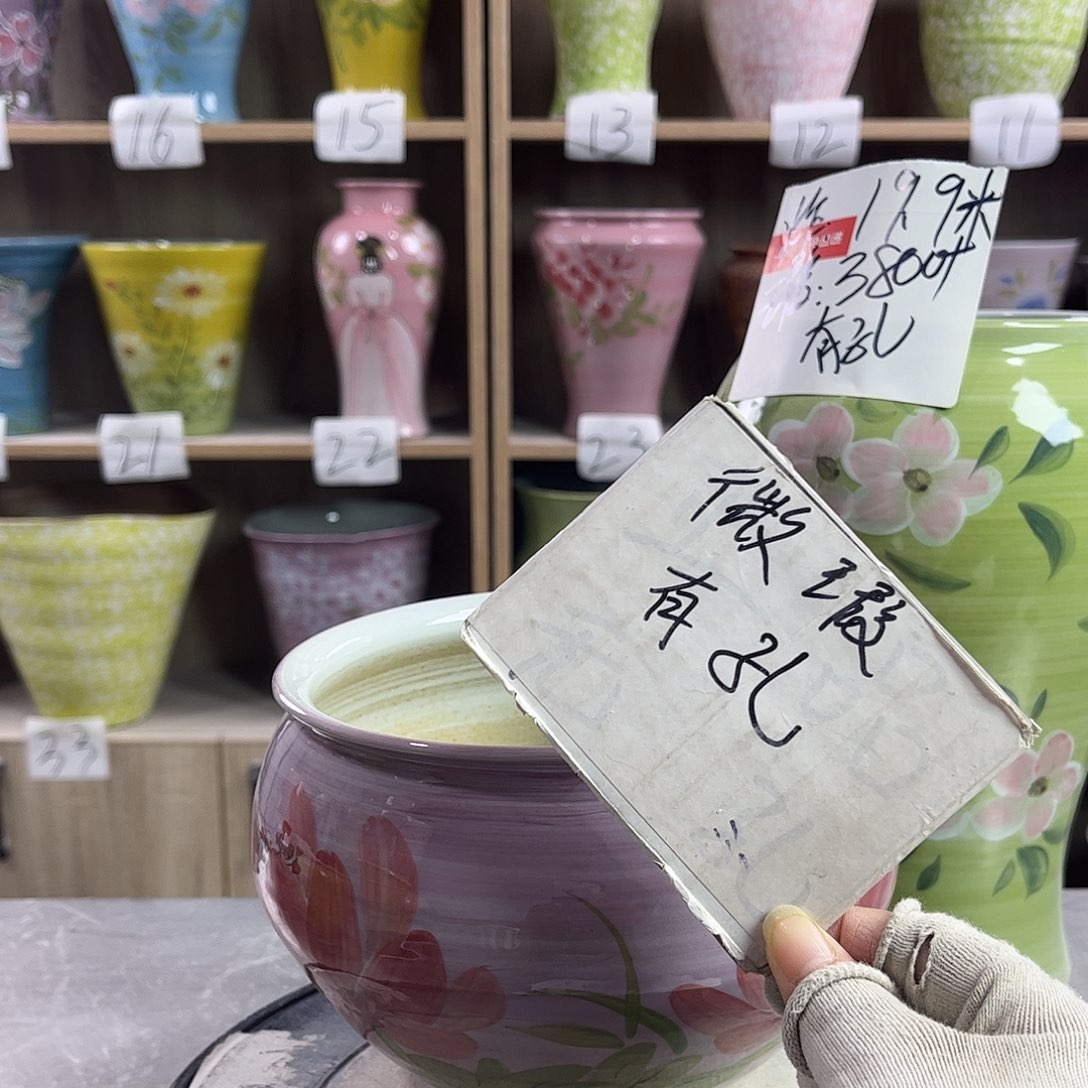 景德镇陶瓷花盆花盆