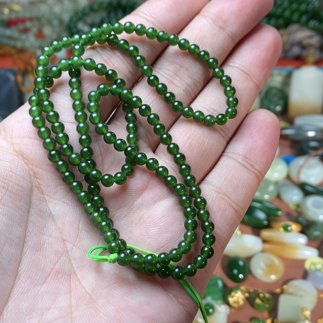 和田玉未镶嵌吊坠(不含链)