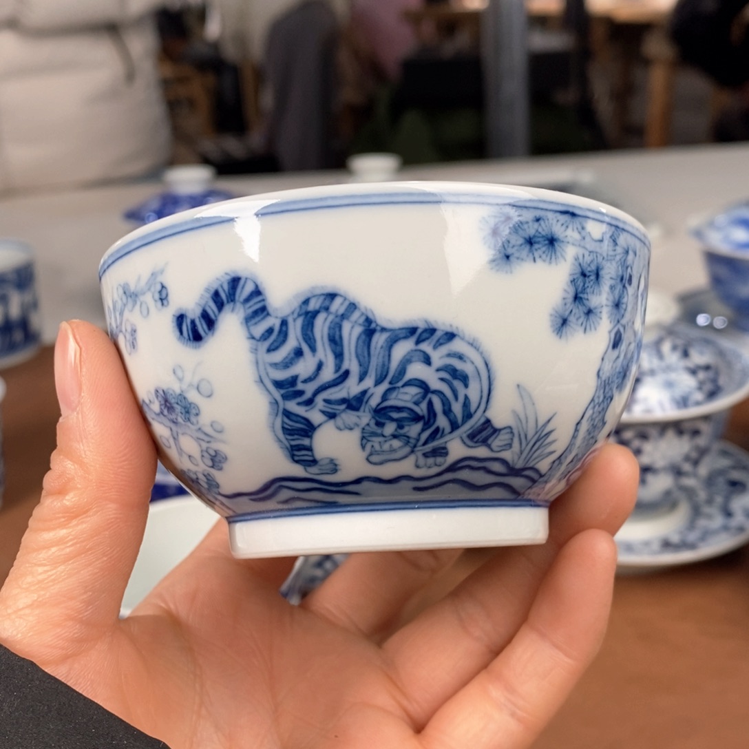 杯景德镇陶瓷手工手绘