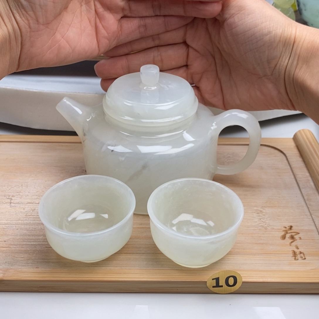 *****岫玉未镶嵌四大名玉摆件